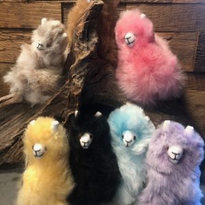 schlüsselanhänger "little alpaca"