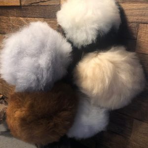 schlüsselanhänger "pompom"