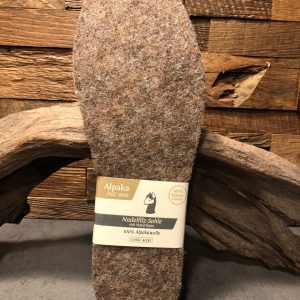 einlegesohlen alpaka nadelfilz