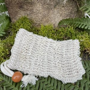 seifenbeutel mit peeling effekt