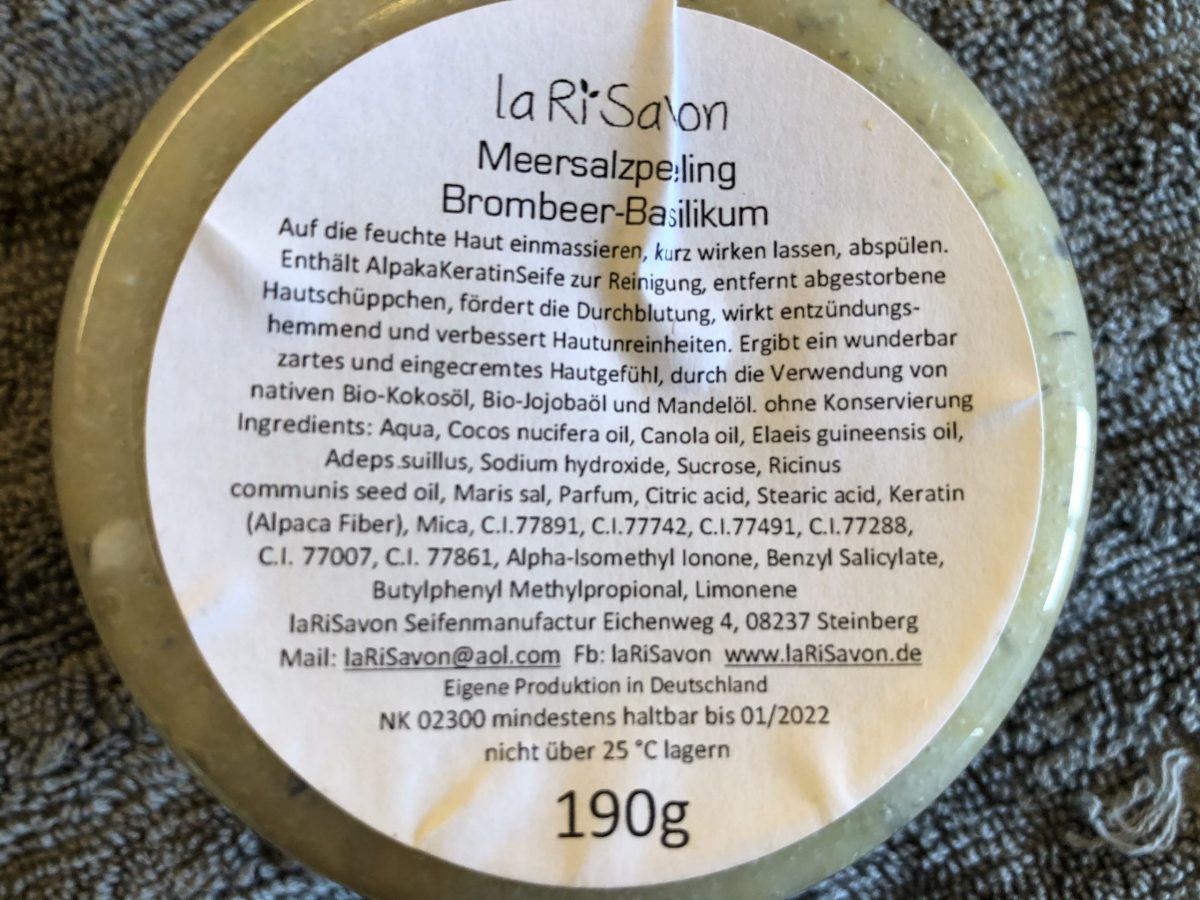 meersalzpeeling *vegan* meersalzpeeling *vegan*