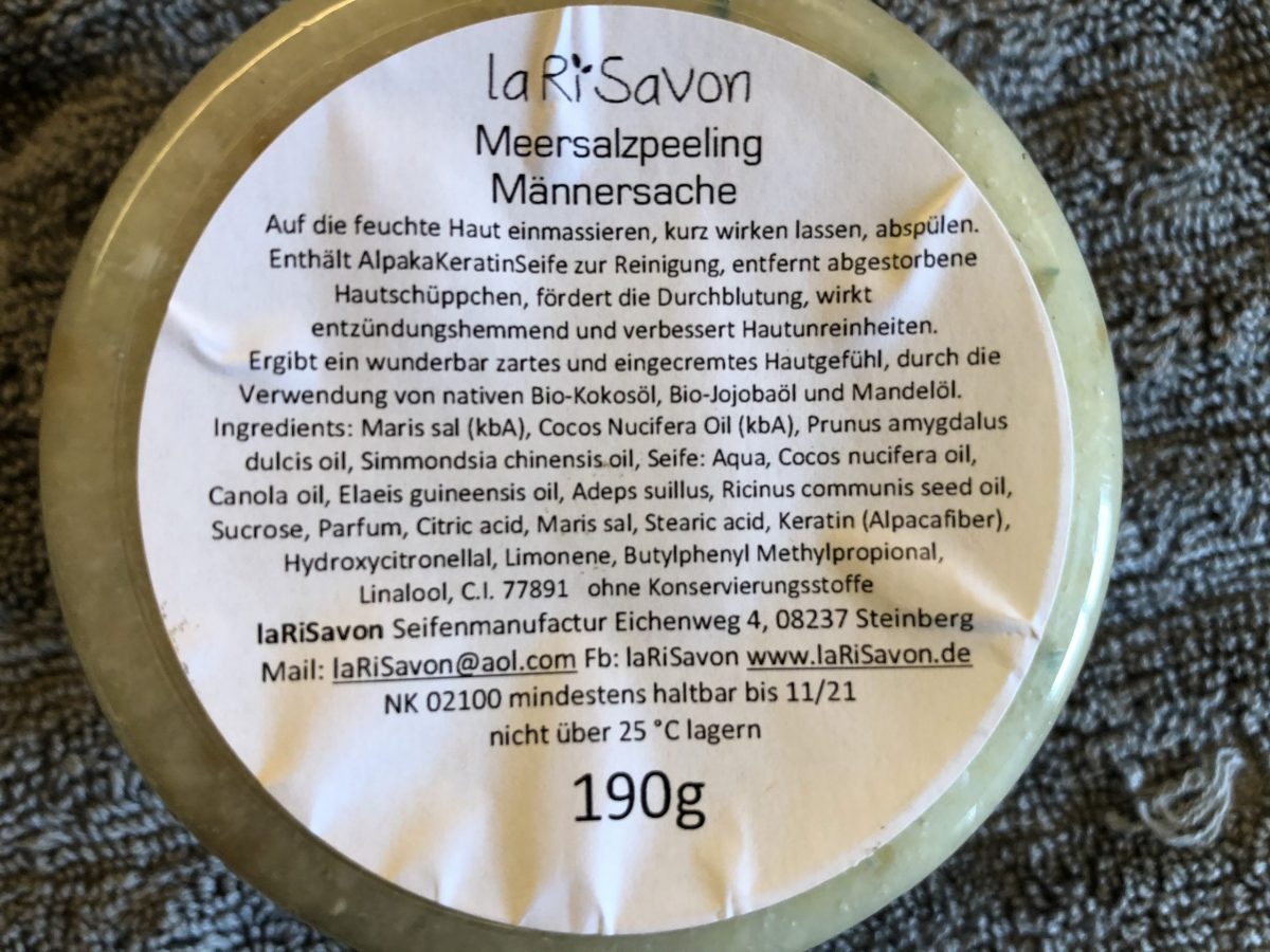 meersalzpeeling *vegan* meersalzpeeling *vegan*